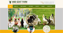 Desktop Screenshot of ansigoatfarm.com