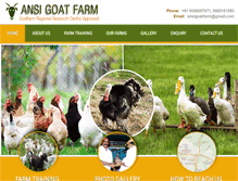 Tablet Screenshot of ansigoatfarm.com